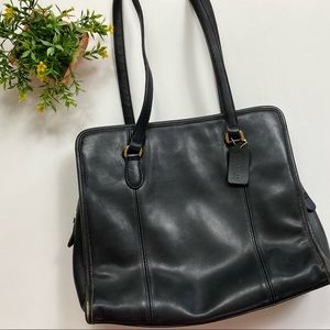 Coach Vintage Compartment Shoulder Tote Bag